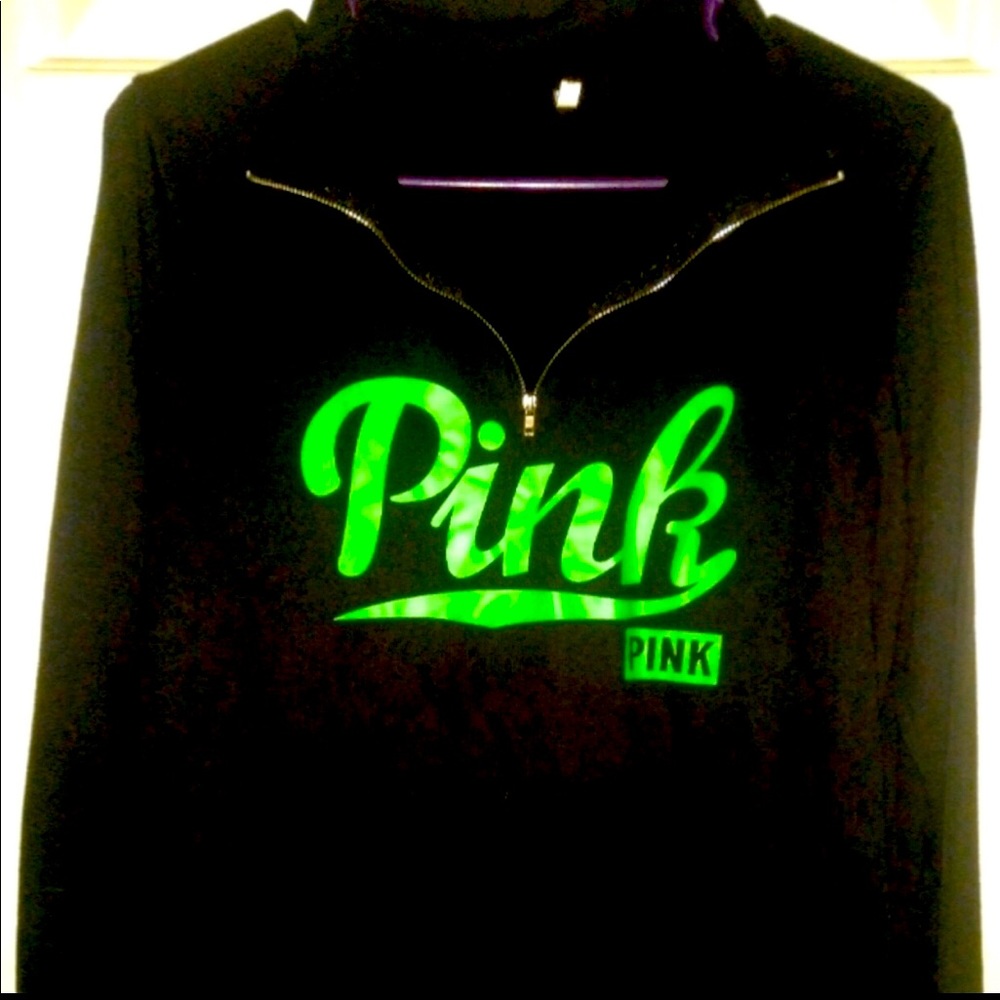VS Pink Zip polo
